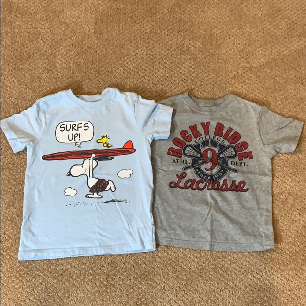 Boys Gymboree Snoopy tee size 4T
